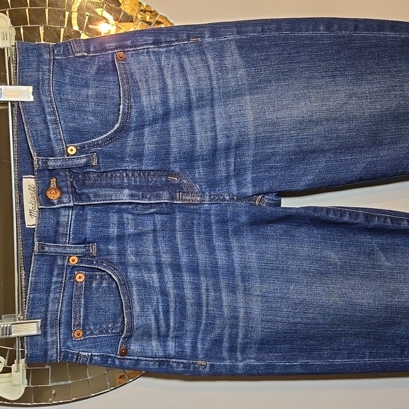 Madewell Cali Demi-Boot Jeans in Preston Wash: Raw-Hem Edition NWOT - Picture 4 of 14